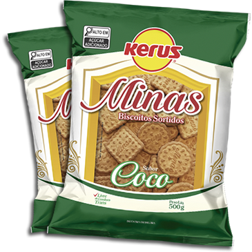 Biscoitos Sortidos de Coco