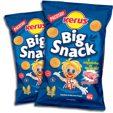 Salgadinho Kerus BigSnack Presunto