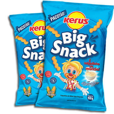 Salgadinho Kerus BigSnack Requeijão